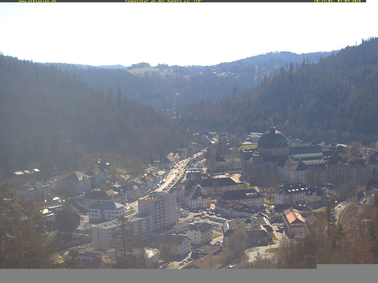 Archiv Foto Webcam Schwarzwald: St. Blasien