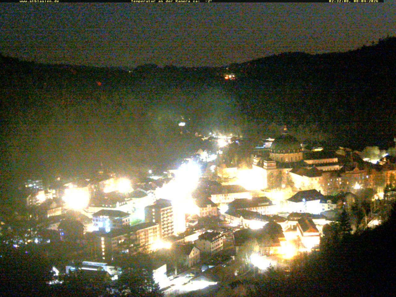Archiv Foto Webcam Schwarzwald: St. Blasien