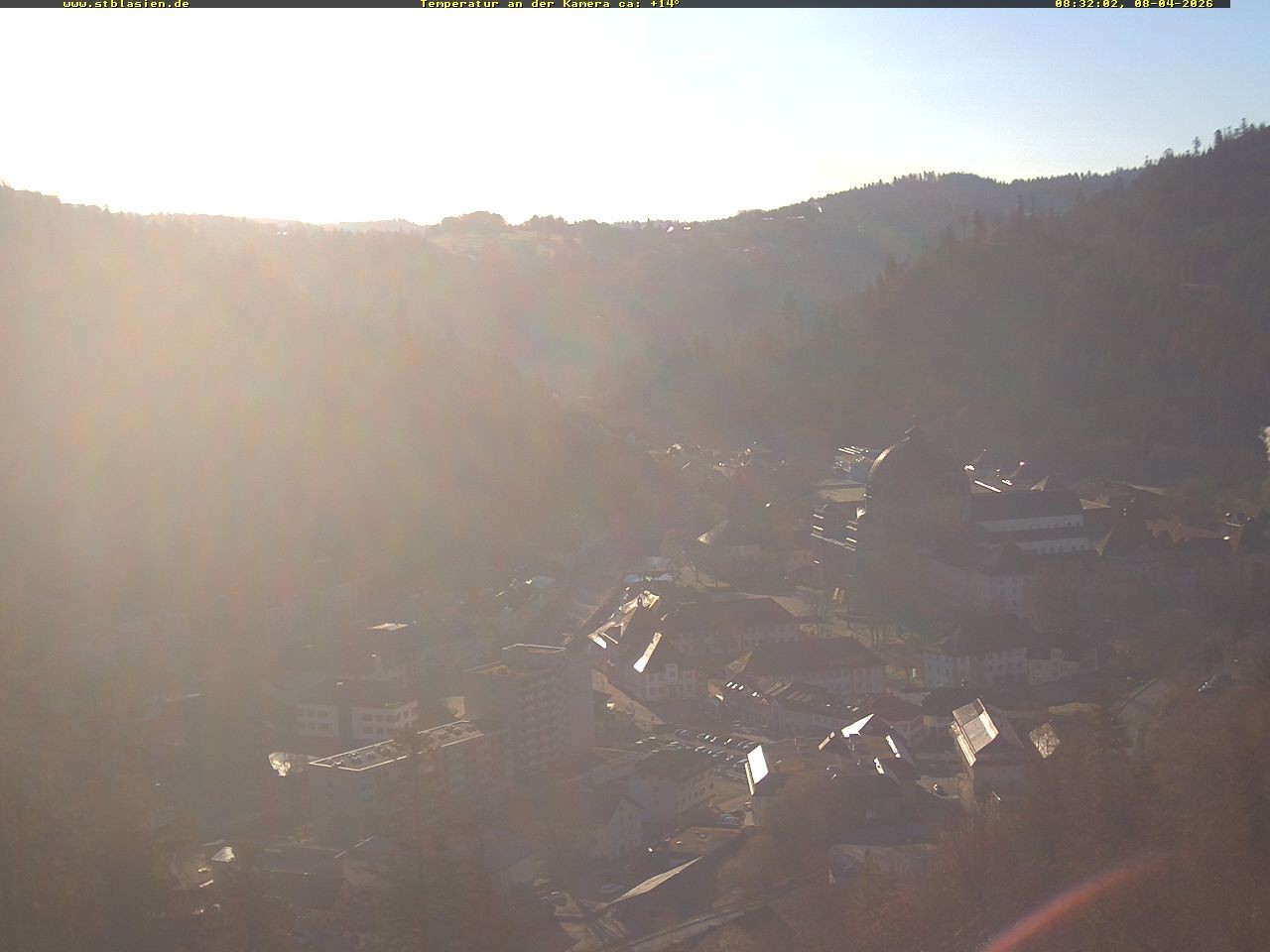 Archiv Foto Webcam Schwarzwald: St. Blasien