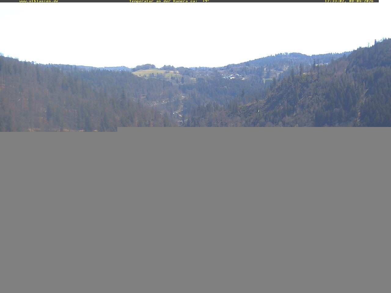 Archiv Foto Webcam Schwarzwald: St. Blasien