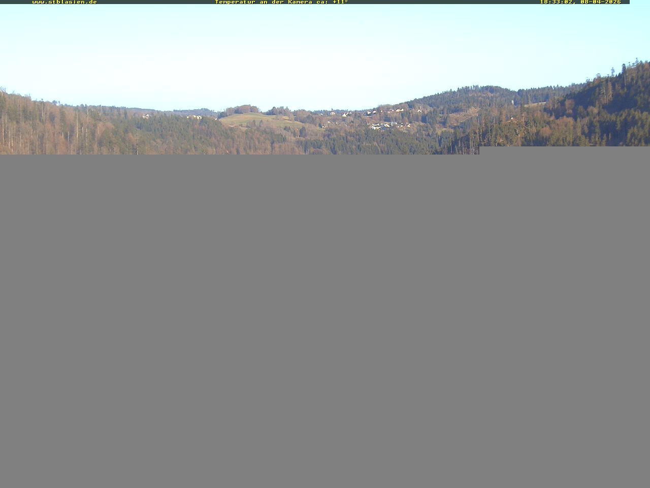 Archiv Foto Webcam Schwarzwald: St. Blasien