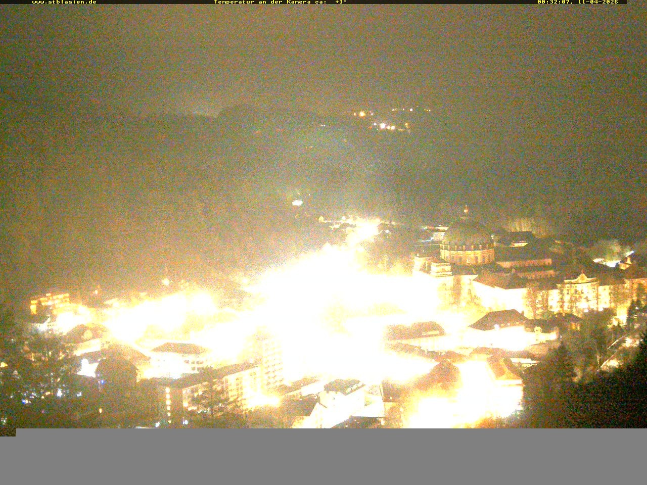 Archived image Webcam Black Forest: St. Blasien