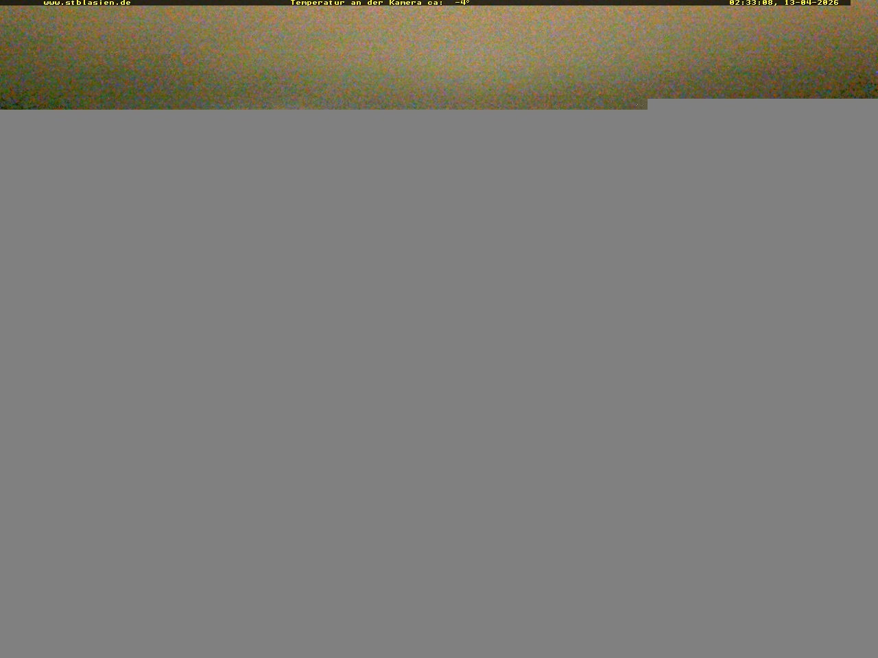 Archived image Webcam Black Forest: St. Blasien