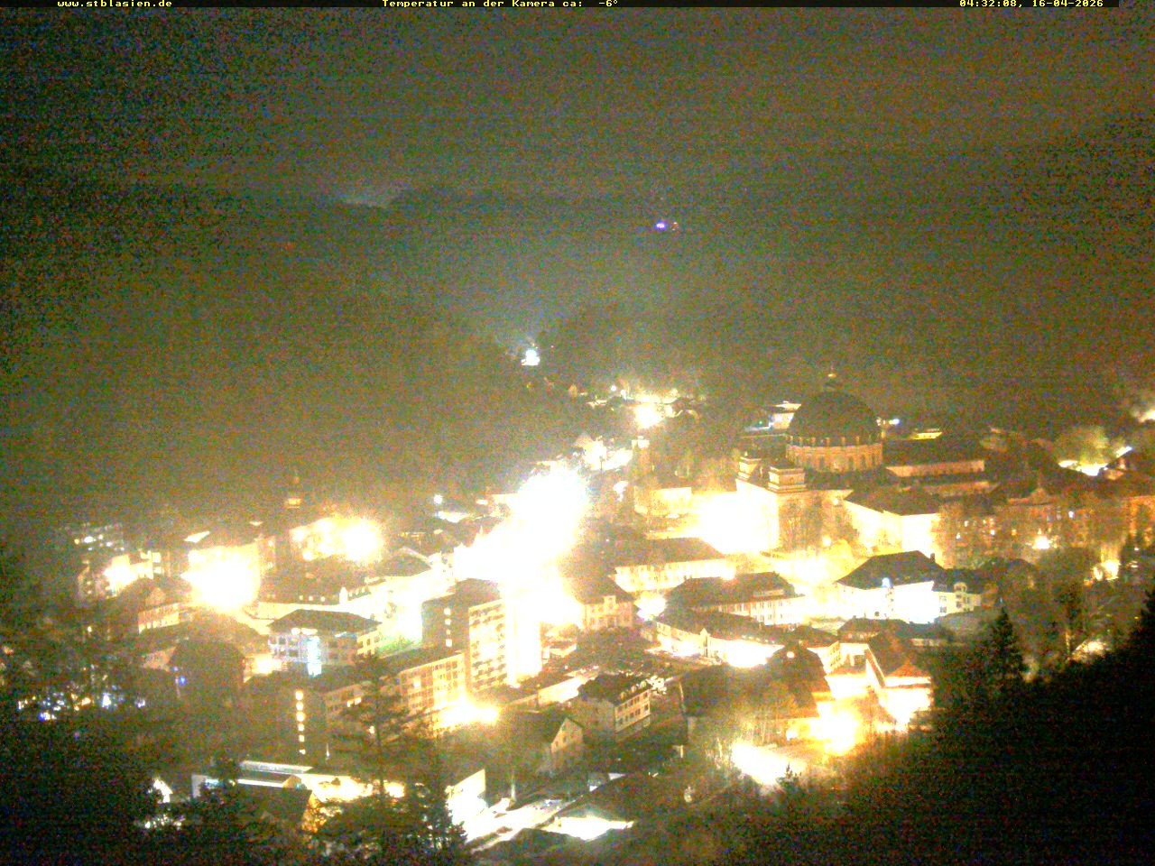 Archiv Foto Webcam Schwarzwald: St. Blasien