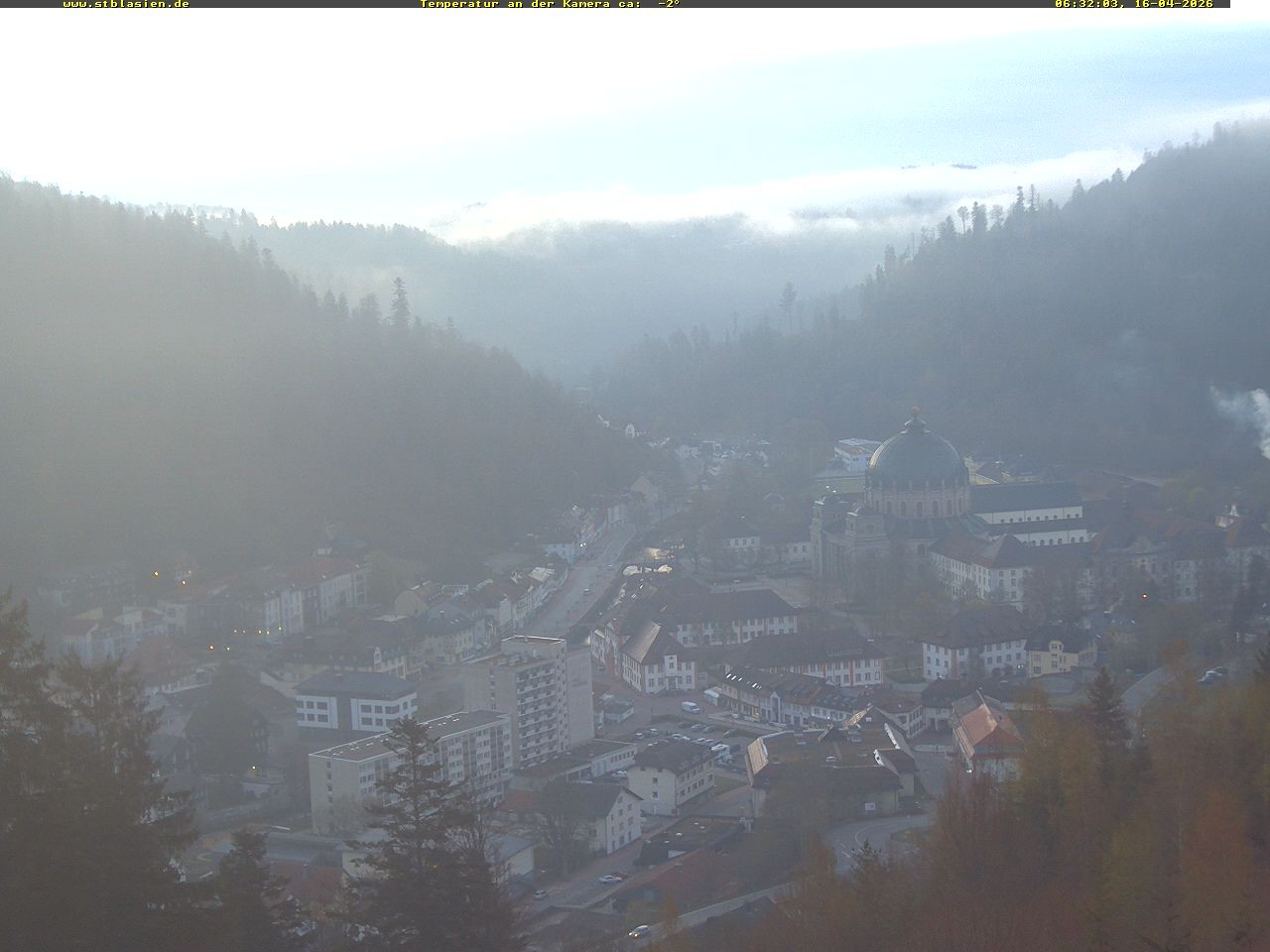 Archiv Foto Webcam Schwarzwald: St. Blasien