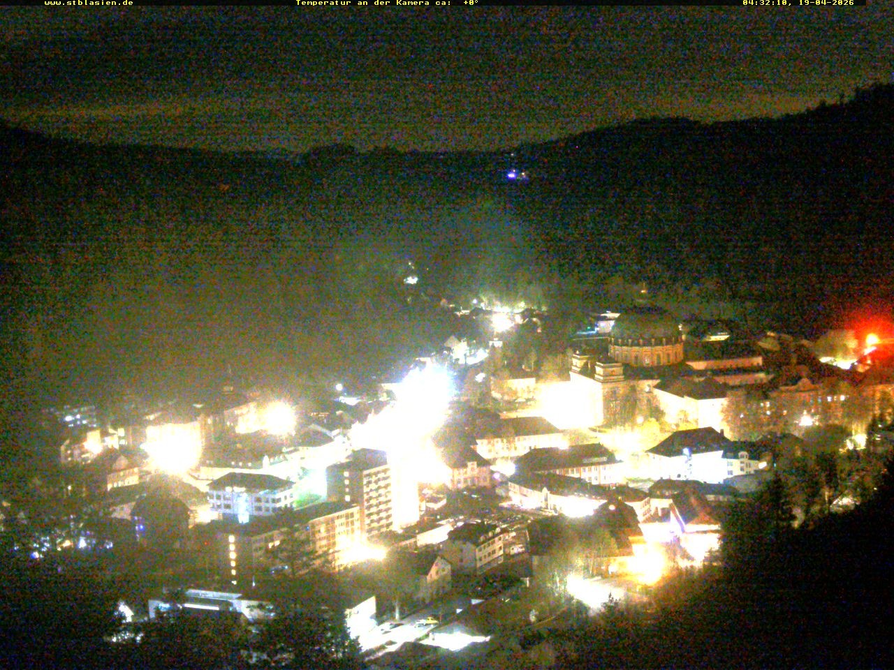Archiv Foto Webcam Schwarzwald: St. Blasien