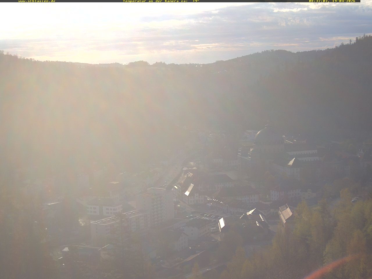 Archiv Foto Webcam Schwarzwald: St. Blasien