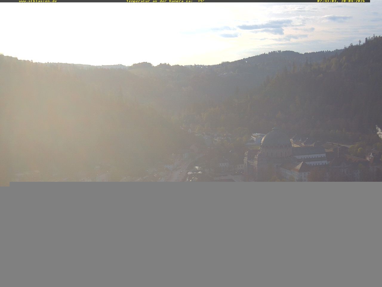 Archiv Foto Webcam Schwarzwald: St. Blasien