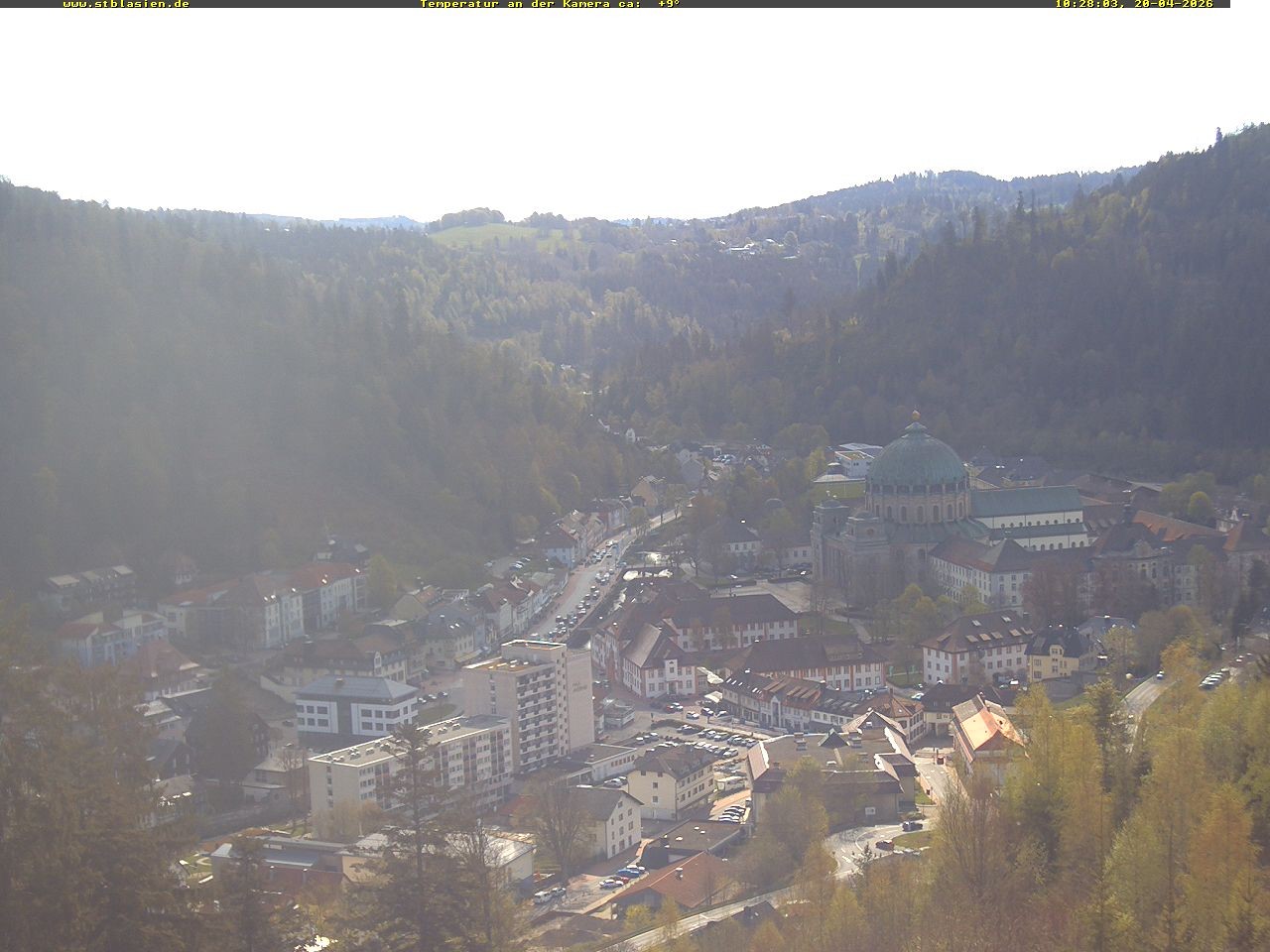 Archiv Foto Webcam Schwarzwald: St. Blasien