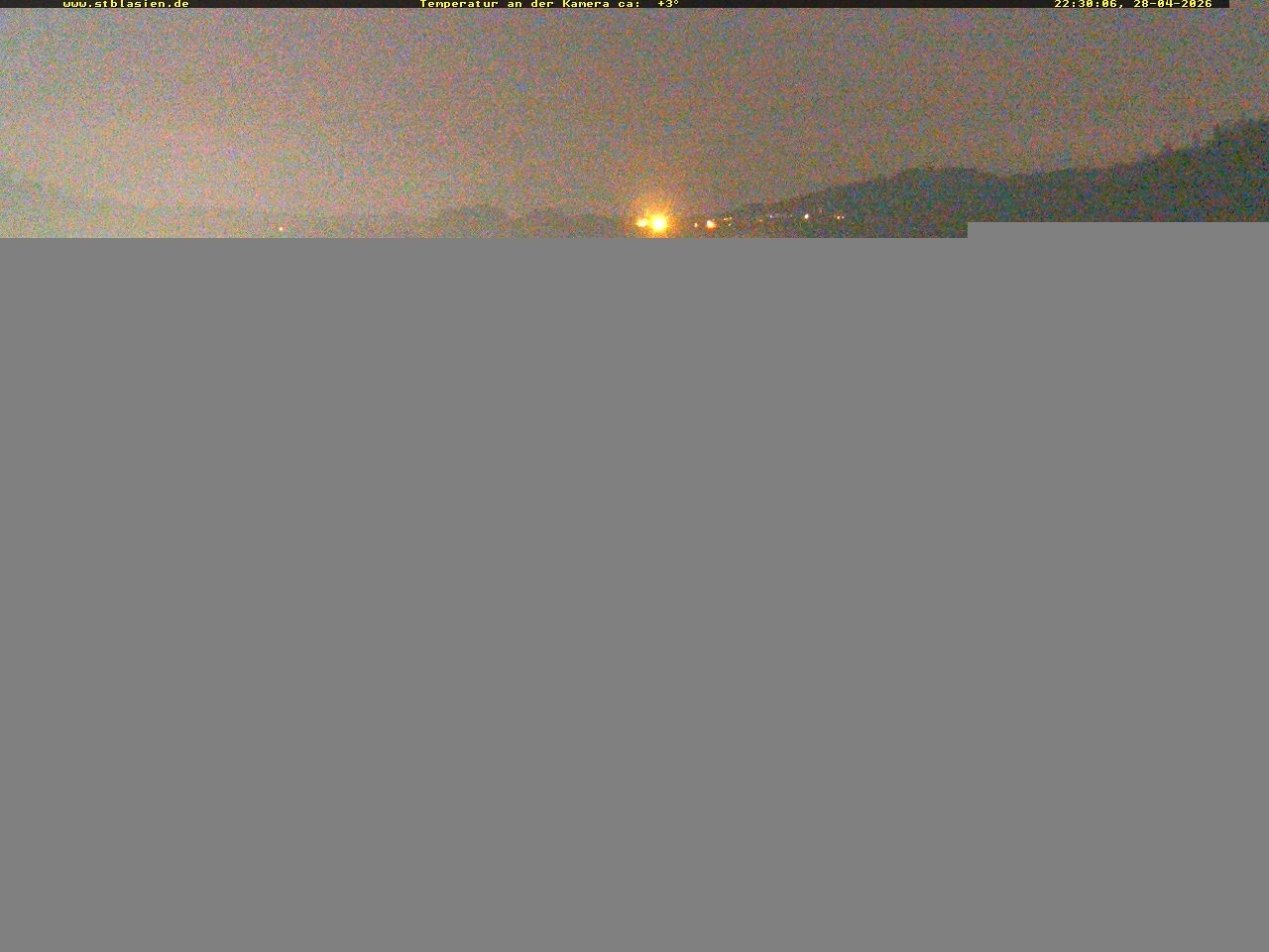 Archived image Webcam Black Forest: St. Blasien