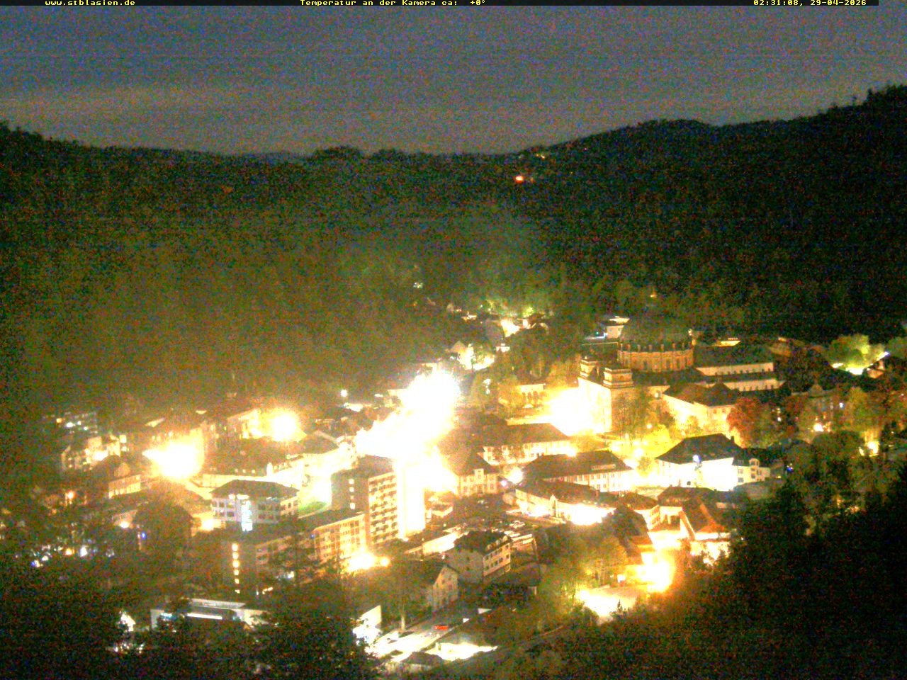 Archiv Foto Webcam Schwarzwald: St. Blasien