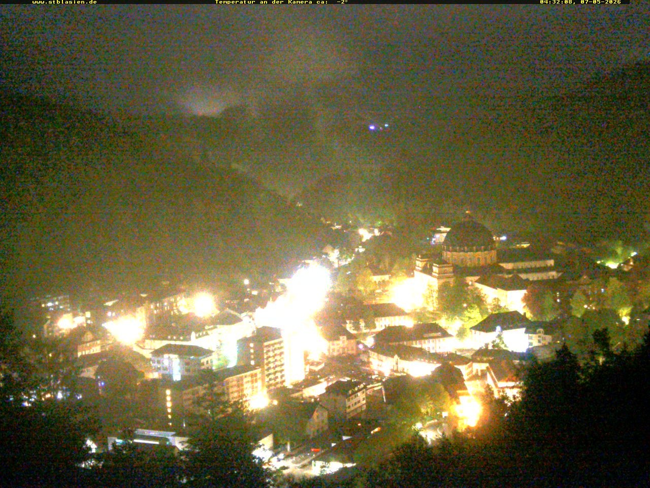 Archiv Foto Webcam Schwarzwald: St. Blasien