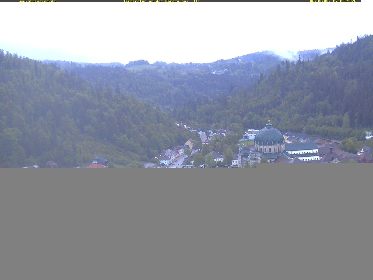 Archiv Foto Webcam Schwarzwald: St. Blasien