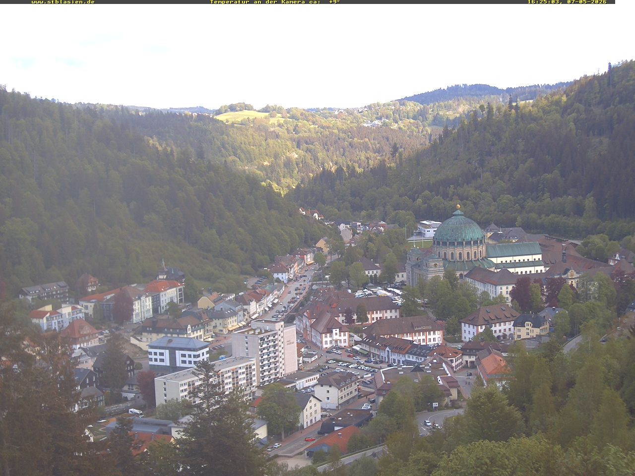 Archiv Foto Webcam Schwarzwald: St. Blasien
