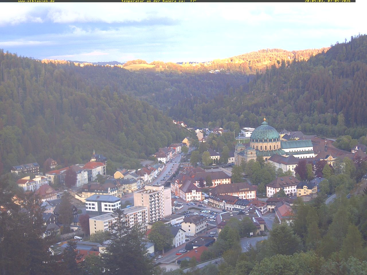 Archiv Foto Webcam Schwarzwald: St. Blasien