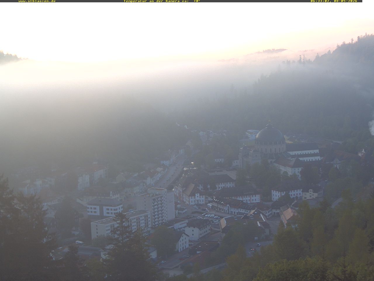 Archiv Foto Webcam Schwarzwald: St. Blasien