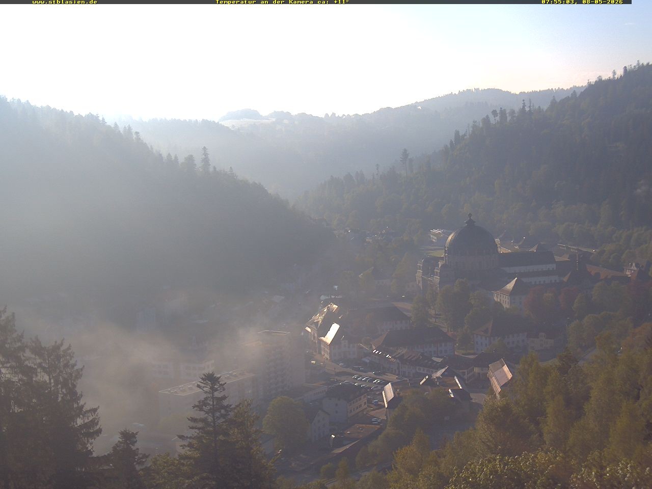 Archiv Foto Webcam Schwarzwald: St. Blasien