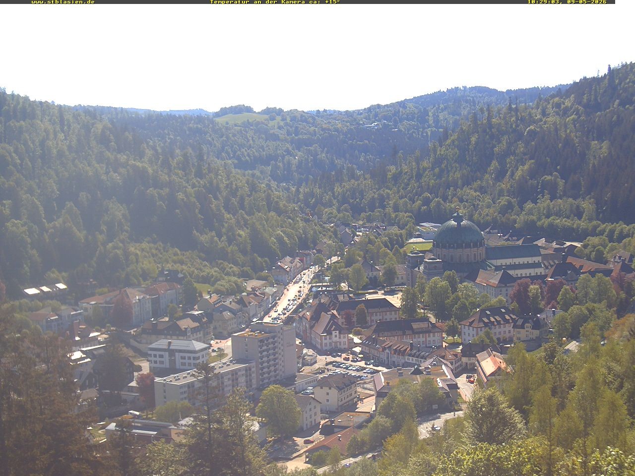Archiv Foto Webcam Schwarzwald: St. Blasien