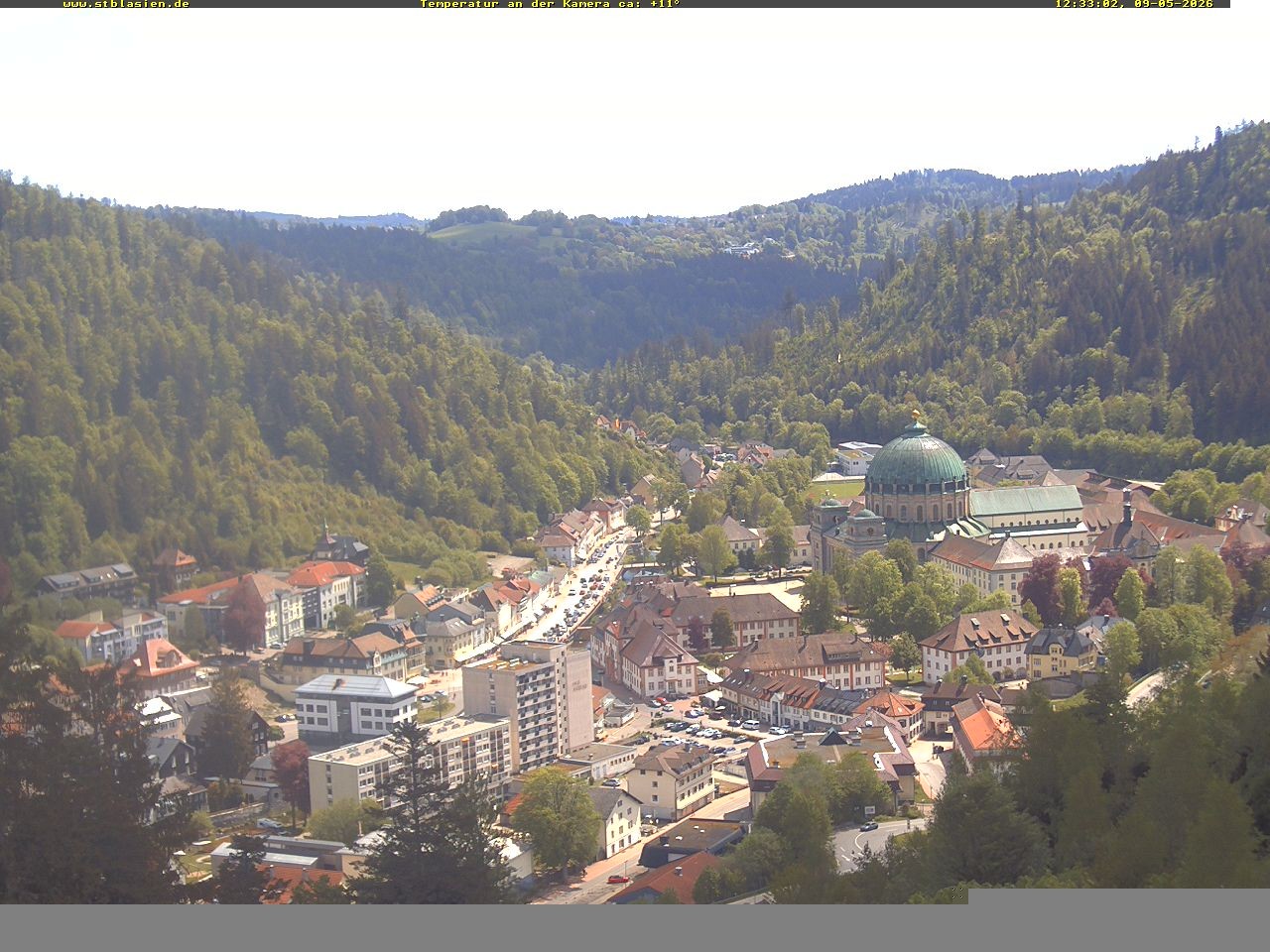 Archiv Foto Webcam Schwarzwald: St. Blasien