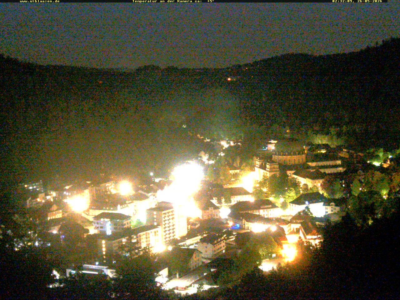Archiv Foto Webcam Schwarzwald: St. Blasien