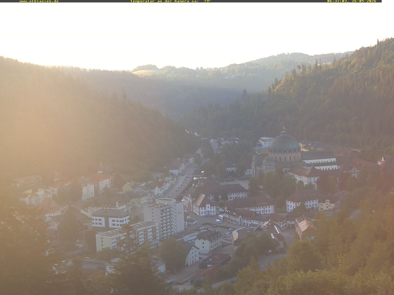Archiv Foto Webcam Schwarzwald: St. Blasien
