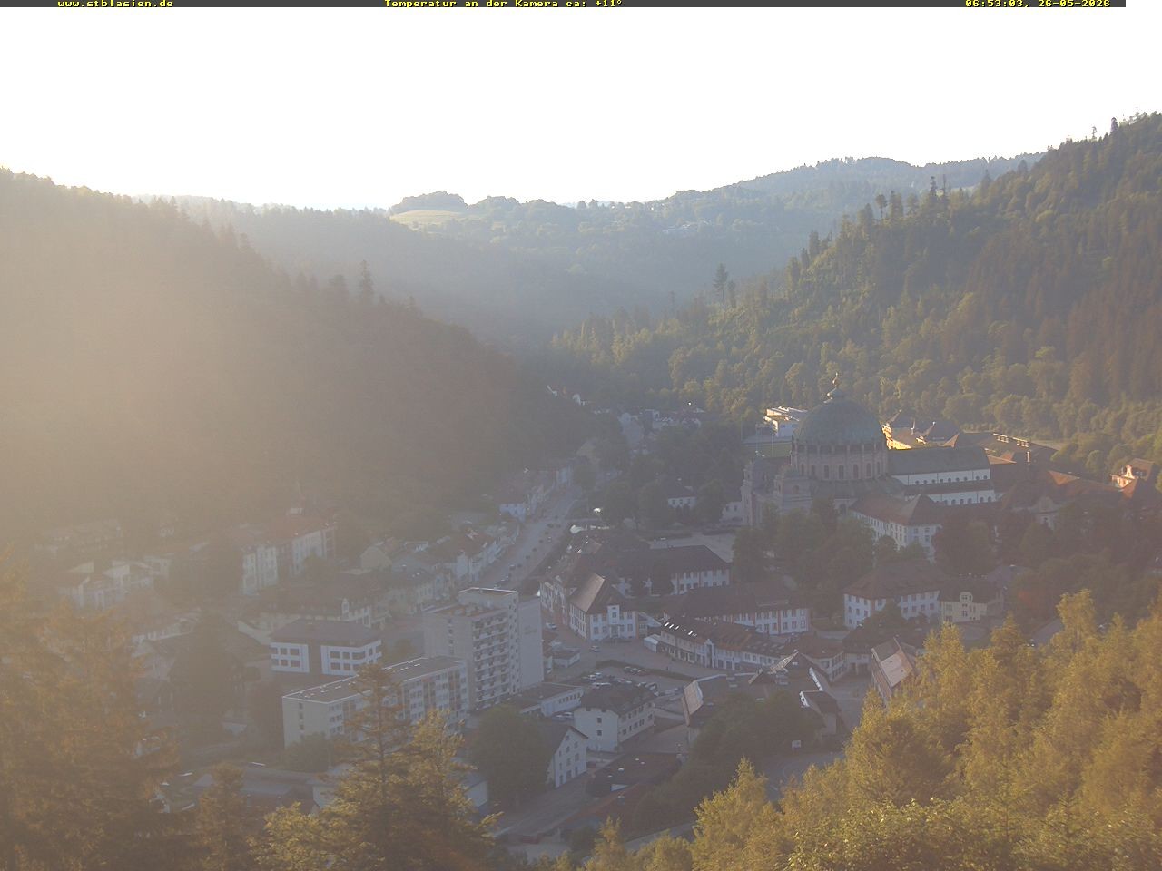 Archiv Foto Webcam Schwarzwald: St. Blasien