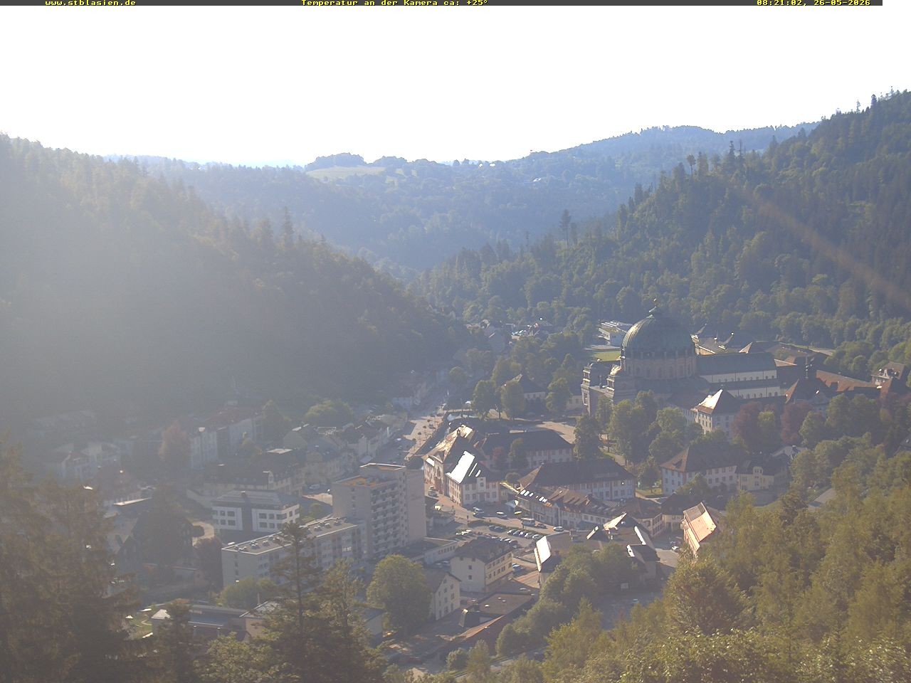 Archiv Foto Webcam Schwarzwald: St. Blasien
