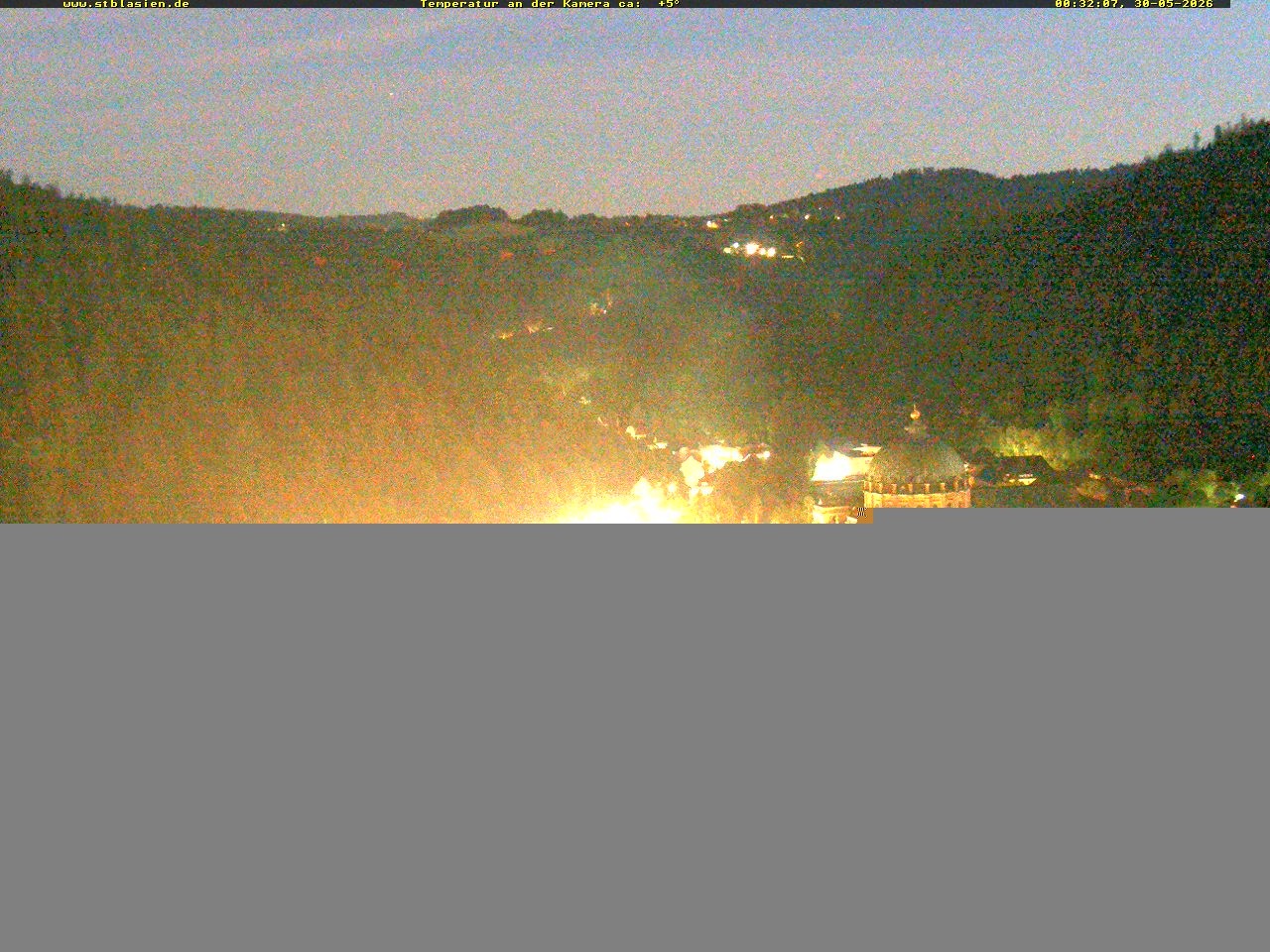 Archived image Webcam Black Forest: St. Blasien