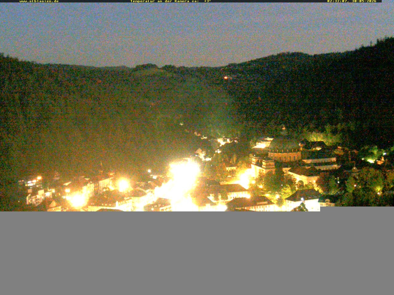 Archived image Webcam Black Forest: St. Blasien