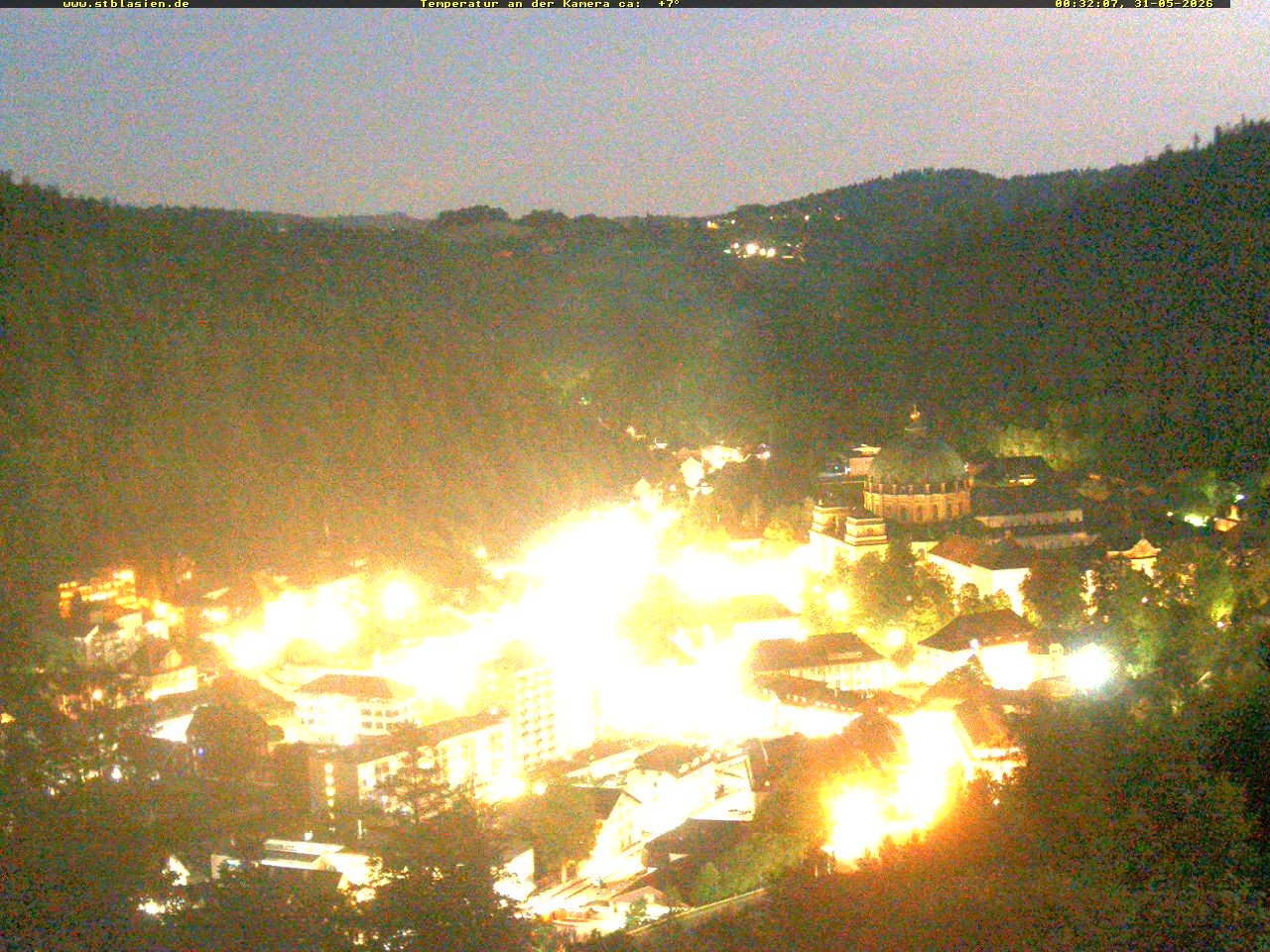 Archiv Foto Webcam Schwarzwald: St. Blasien