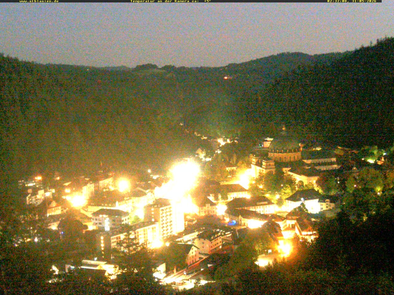 Archiv Foto Webcam Schwarzwald: St. Blasien