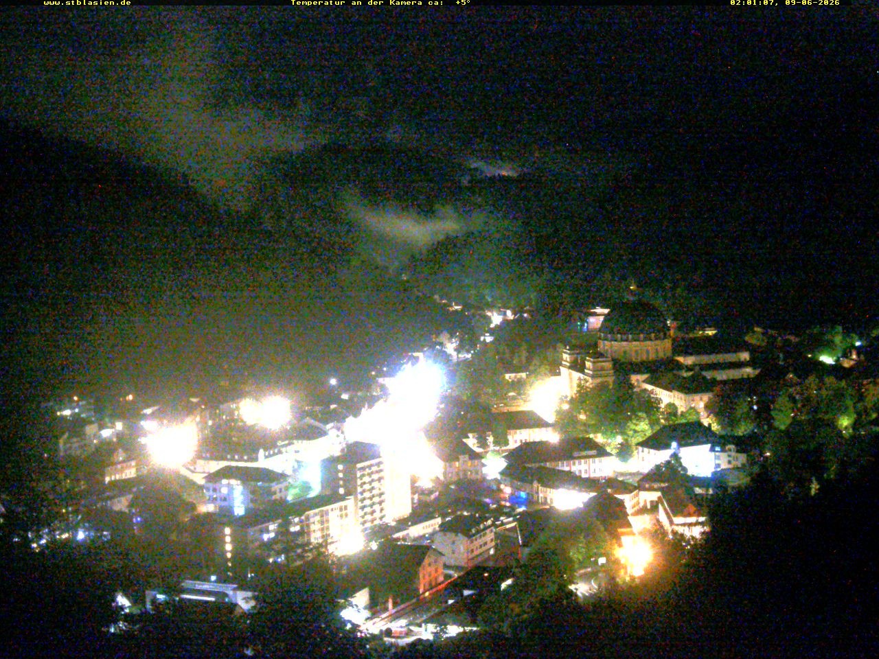 Archiv Foto Webcam Schwarzwald: St. Blasien