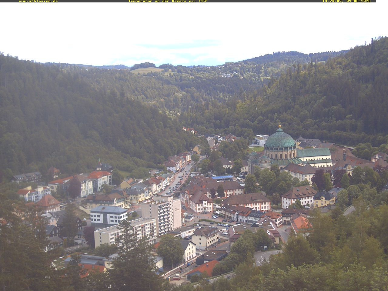 Archiv Foto Webcam Schwarzwald: St. Blasien