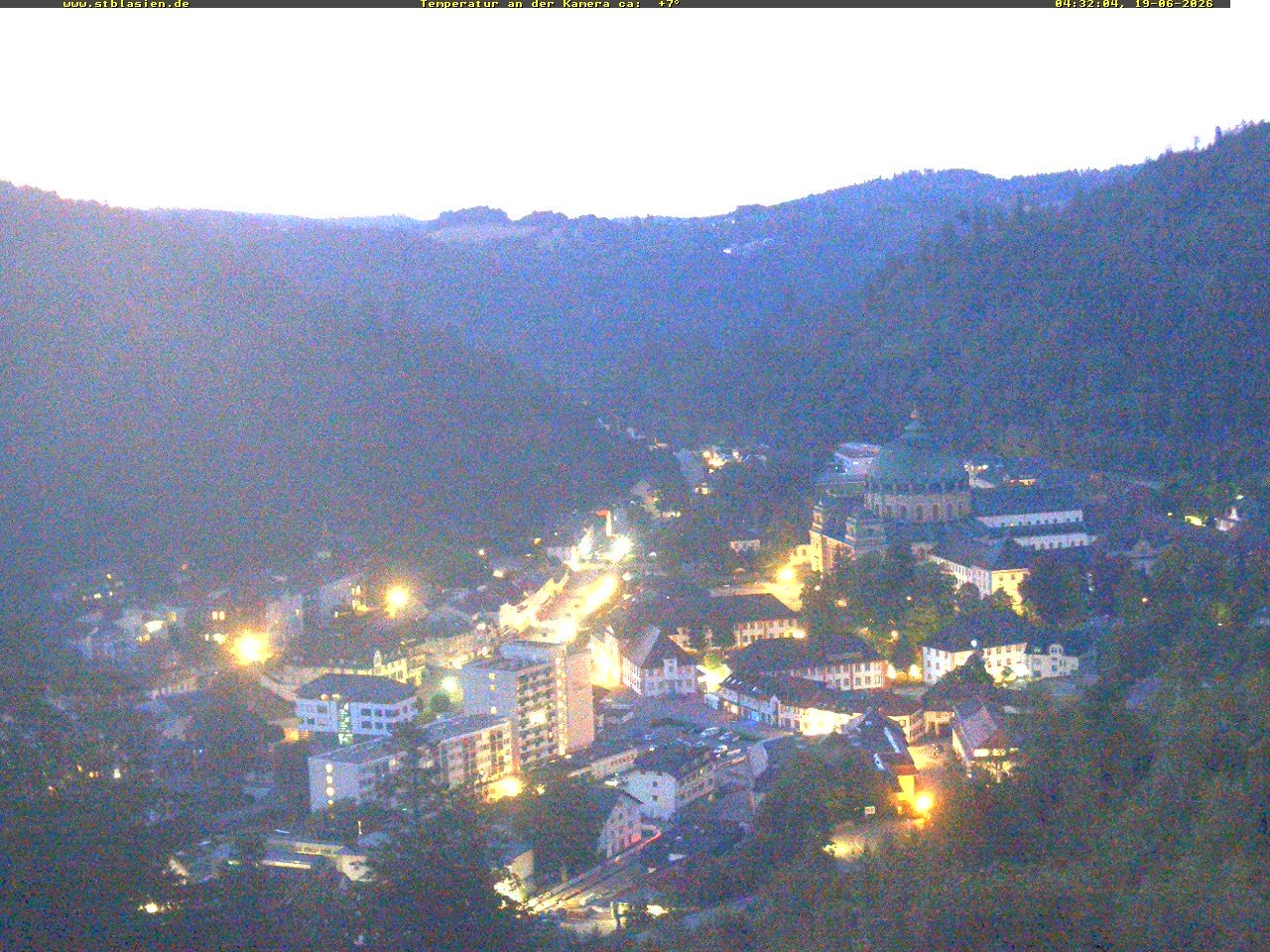Archiv Foto Webcam Schwarzwald: St. Blasien