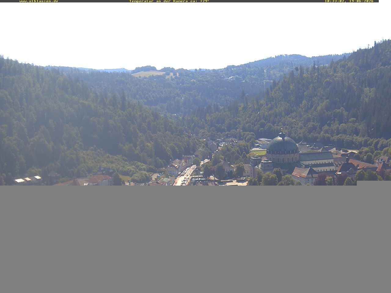 Archiv Foto Webcam Schwarzwald: St. Blasien