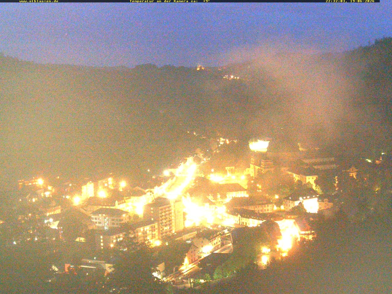 Archiv Foto Webcam Schwarzwald: St. Blasien