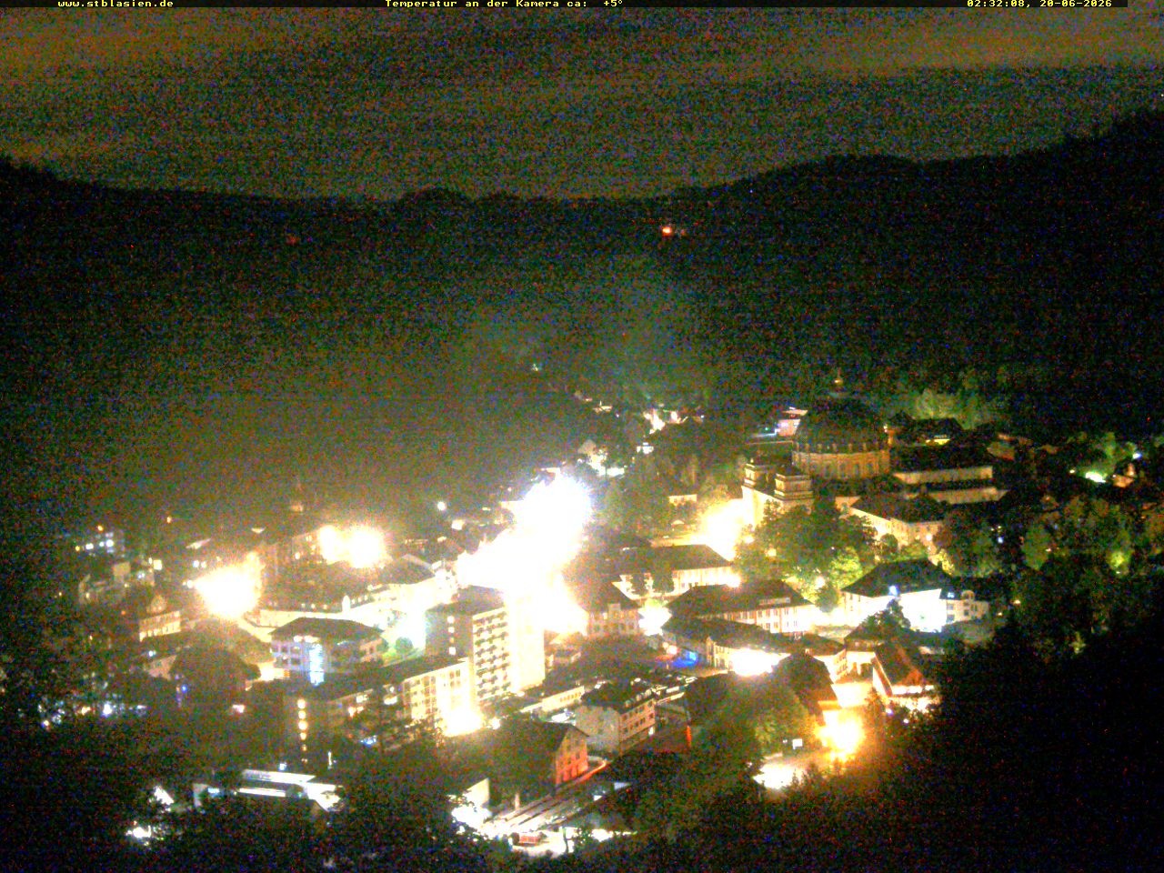 Archiv Foto Webcam Schwarzwald: St. Blasien