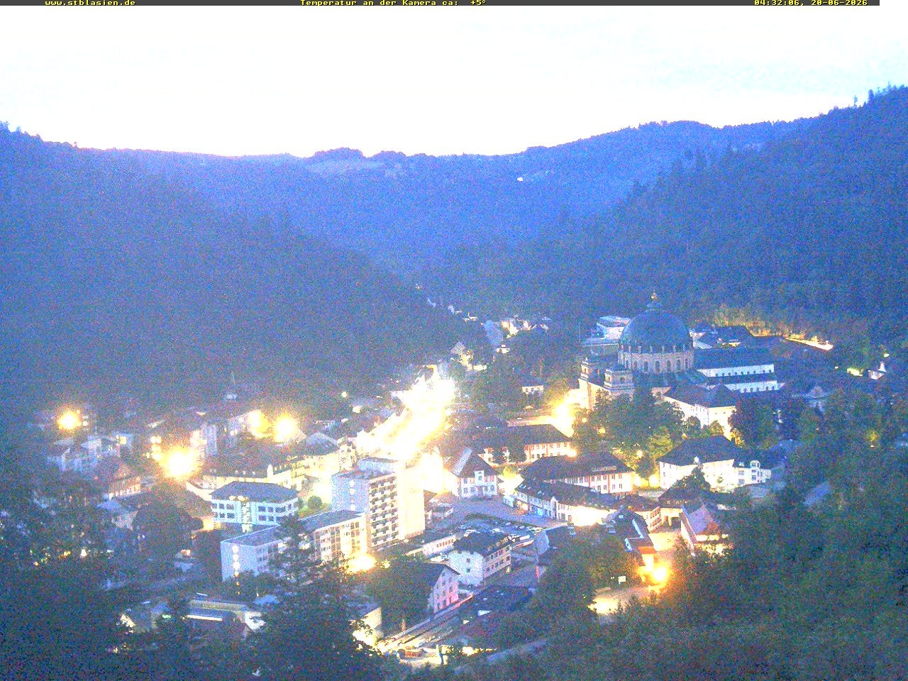 Archiv Foto Webcam Schwarzwald: St. Blasien