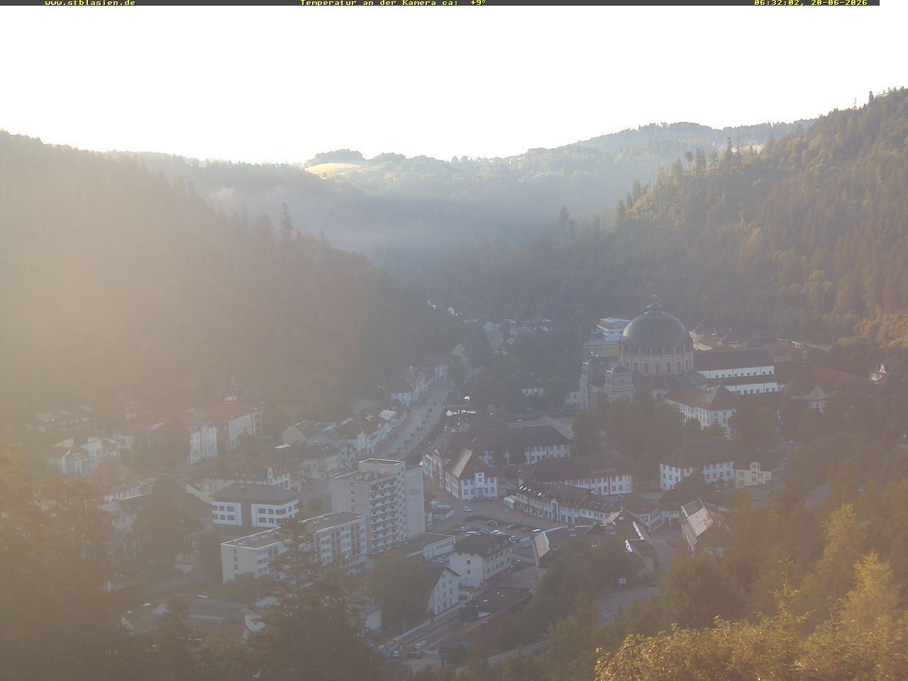 Archiv Foto Webcam Schwarzwald: St. Blasien