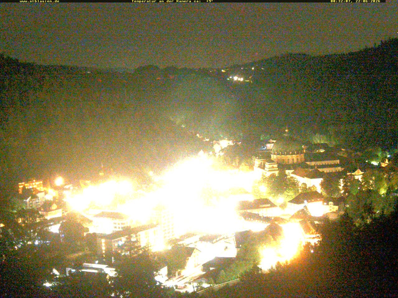 Archiv Foto Webcam Schwarzwald: St. Blasien