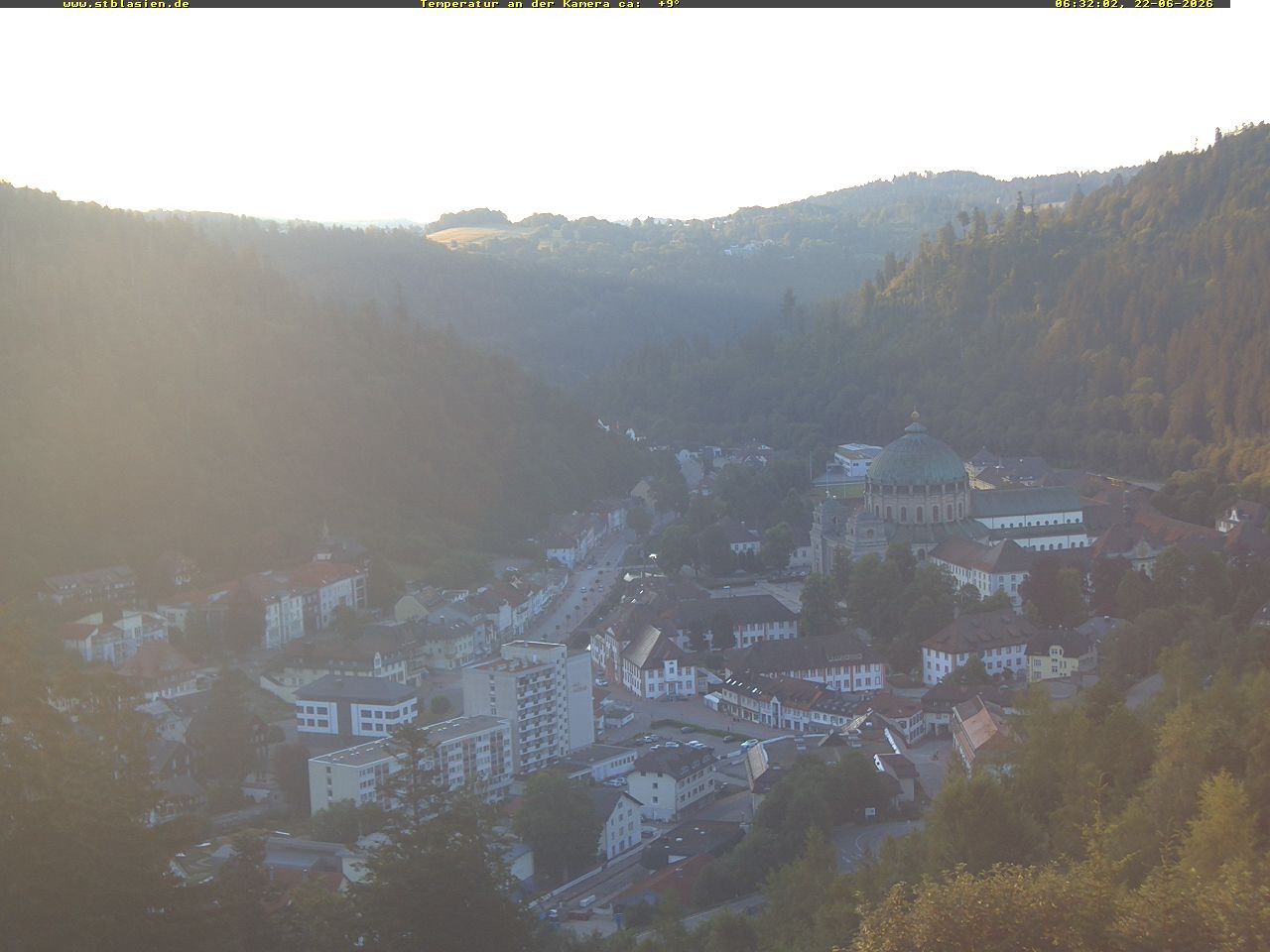 Archiv Foto Webcam Schwarzwald: St. Blasien