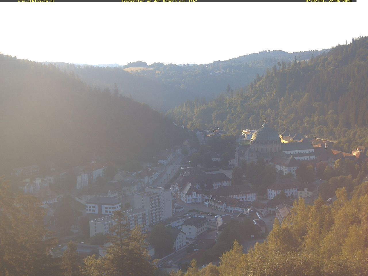 Archiv Foto Webcam Schwarzwald: St. Blasien