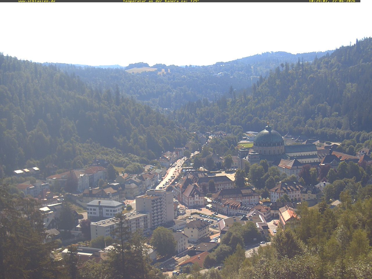 Archiv Foto Webcam Schwarzwald: St. Blasien