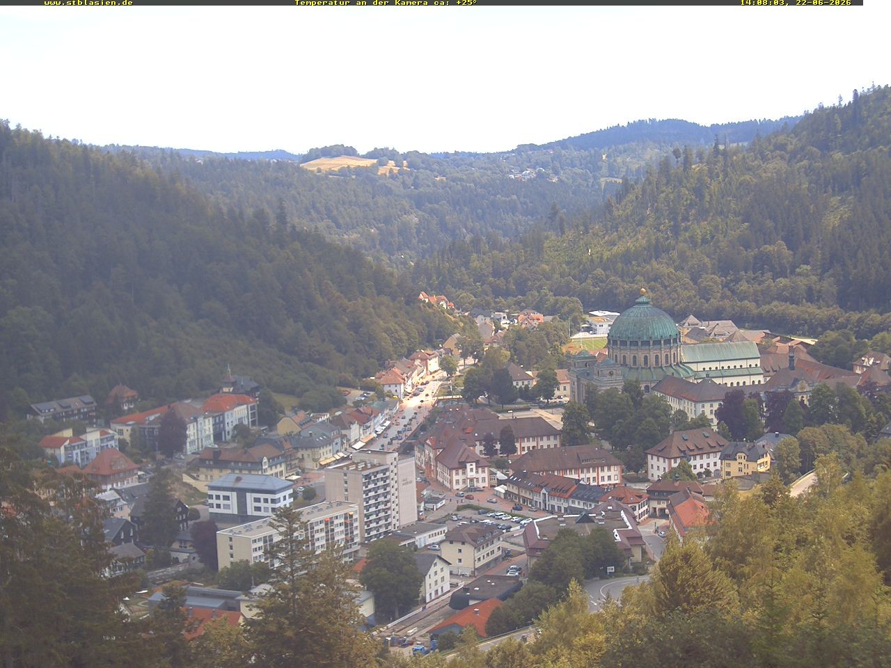 Archiv Foto Webcam Schwarzwald: St. Blasien