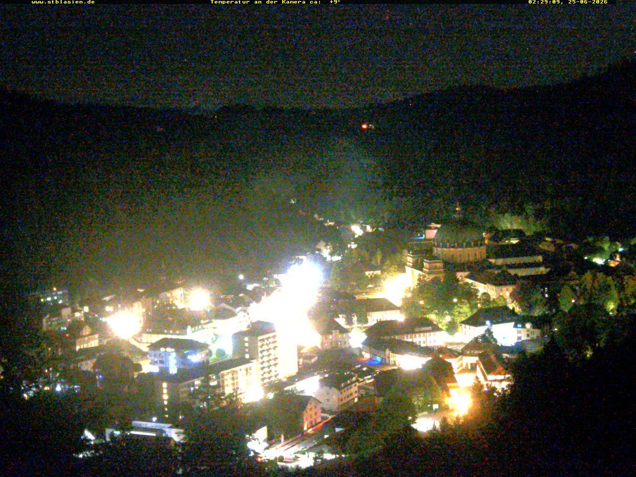 Archiv Foto Webcam Schwarzwald: St. Blasien