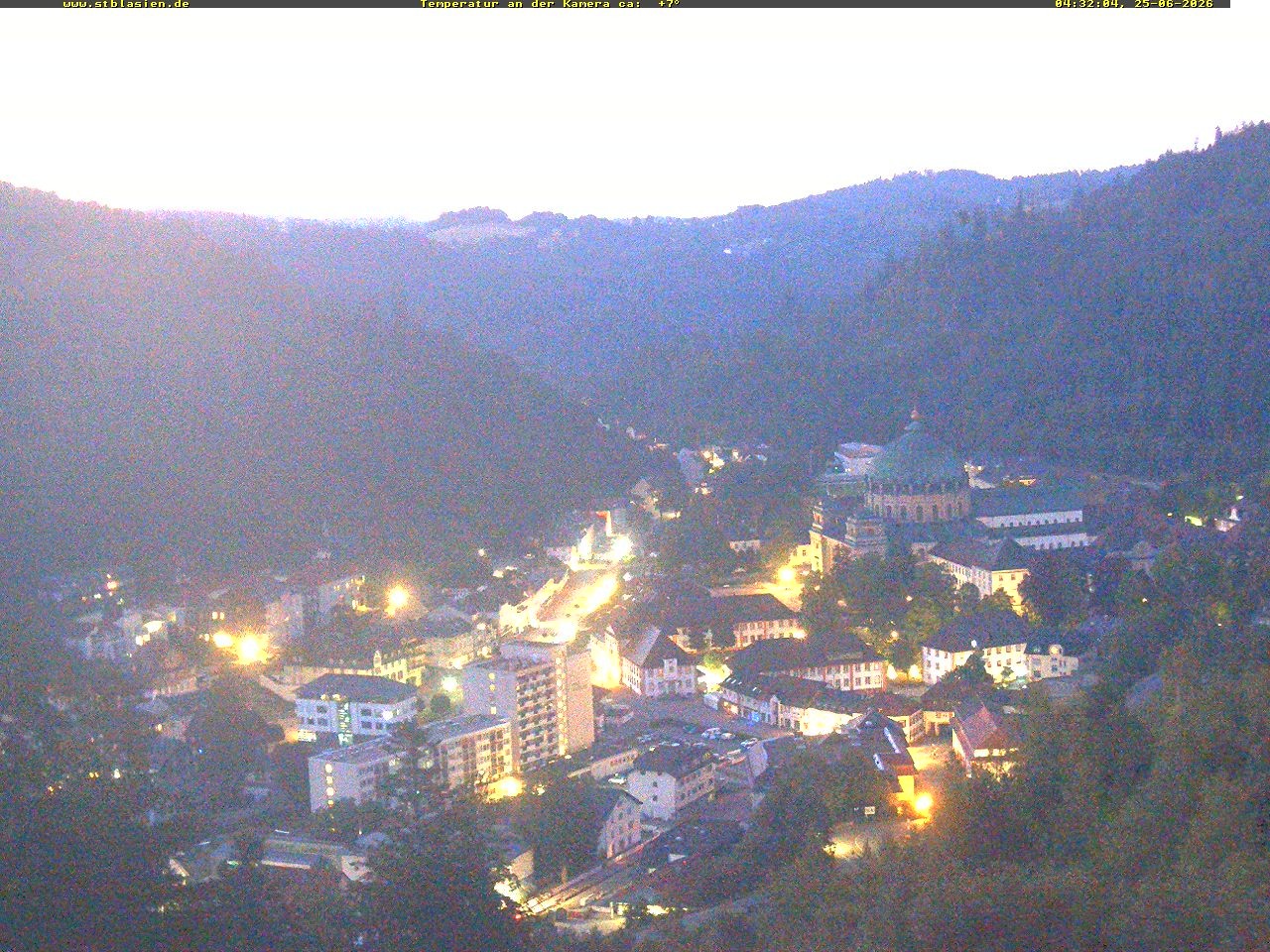 Archiv Foto Webcam Schwarzwald: St. Blasien