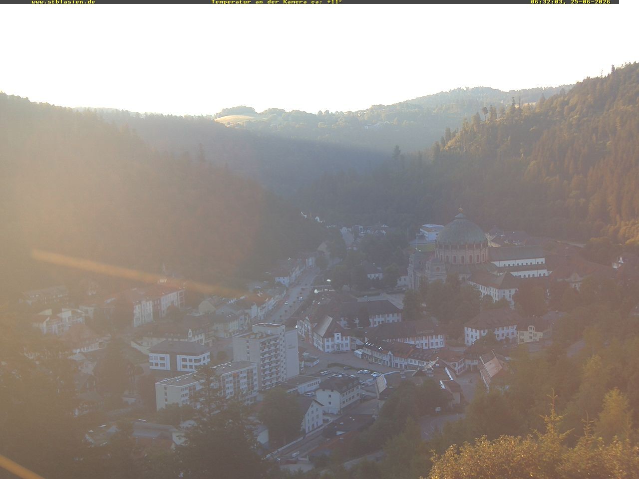 Archiv Foto Webcam Schwarzwald: St. Blasien
