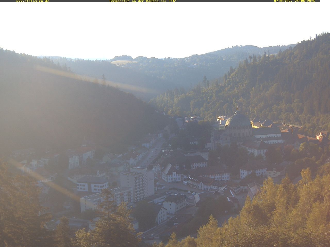 Archiv Foto Webcam Schwarzwald: St. Blasien