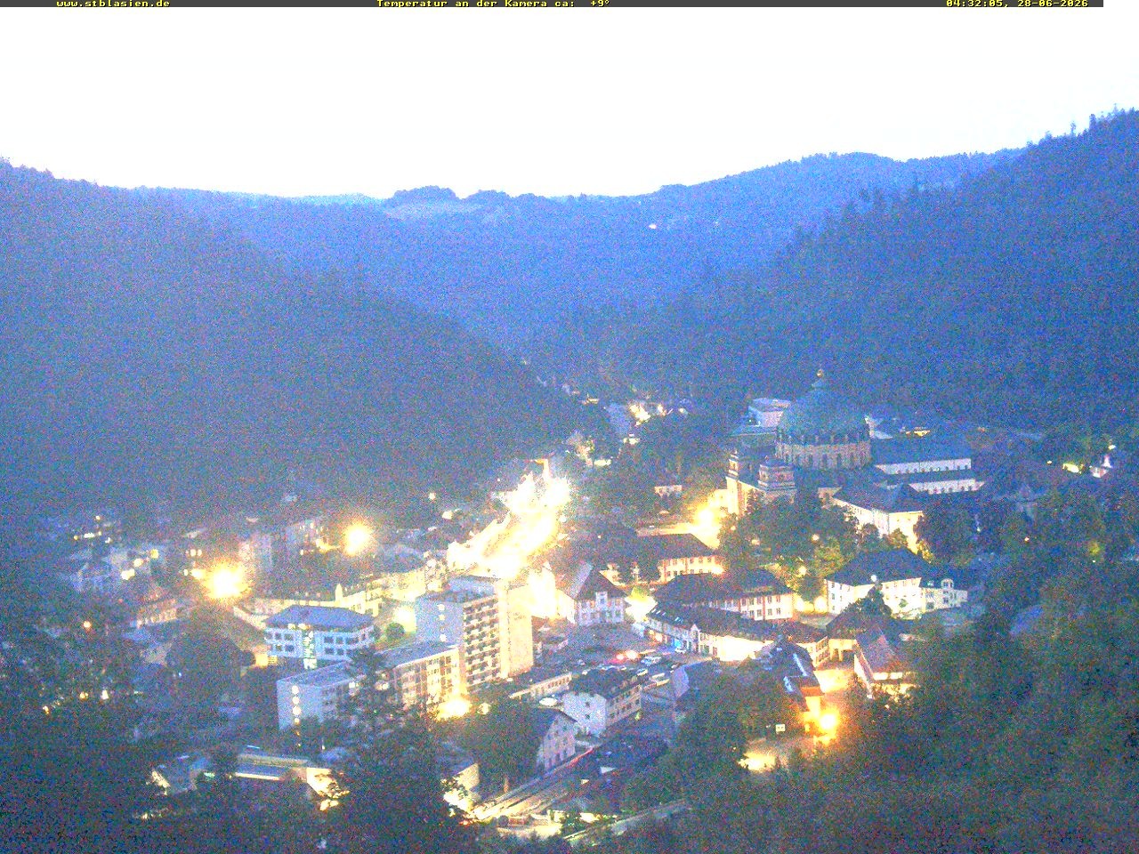 Archiv Foto Webcam Schwarzwald: St. Blasien