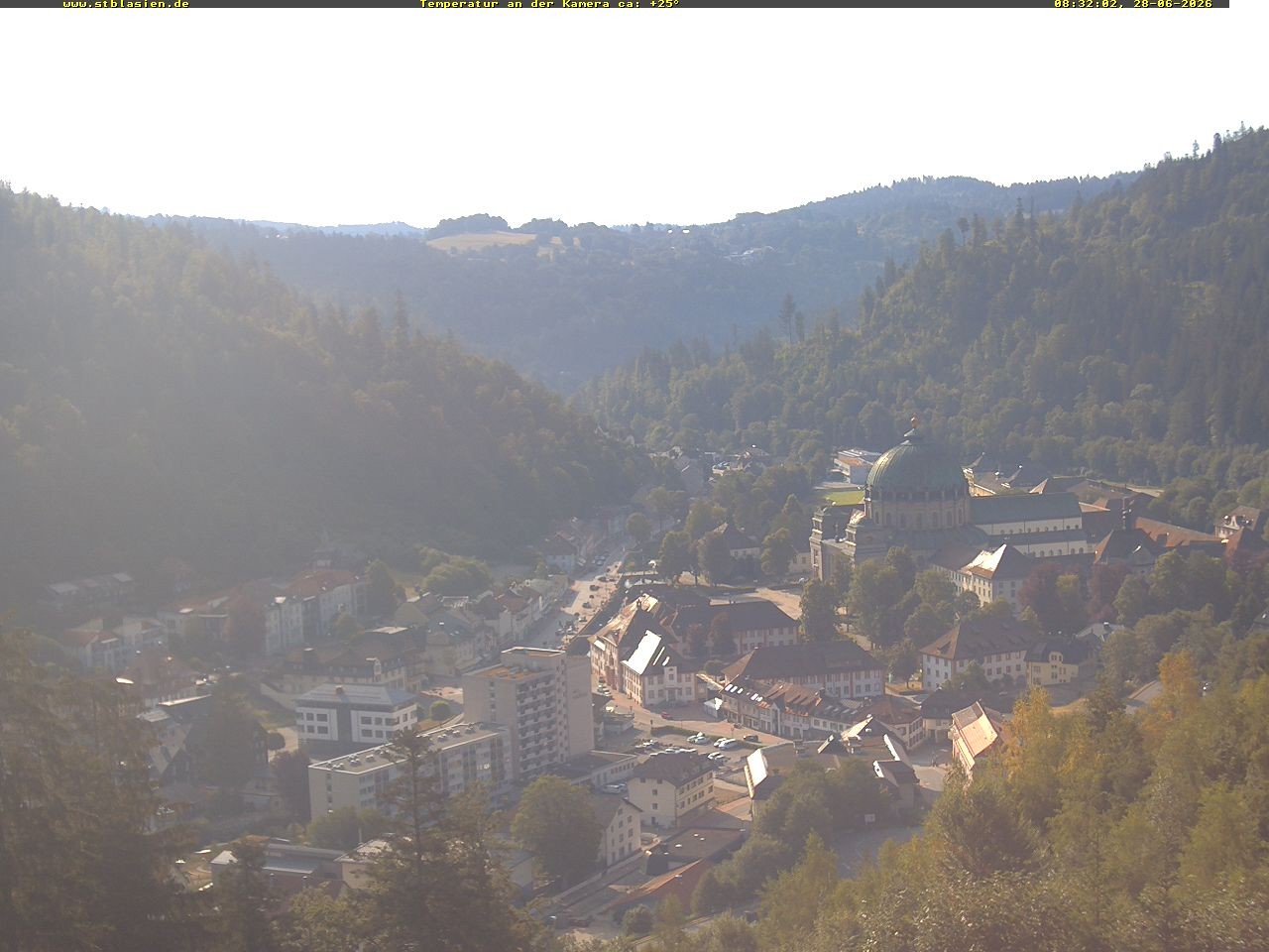 Archiv Foto Webcam Schwarzwald: St. Blasien